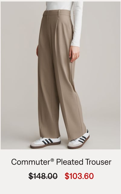 Commuter® Pleated Trouser