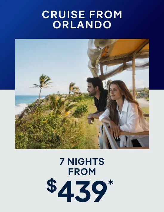 Orlando – 7 Nights – Click to View Cruises & Book Now