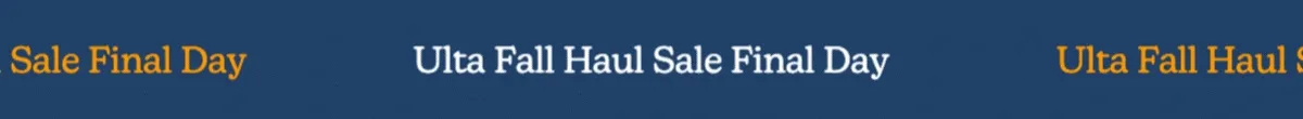 Ulta Fall Haul Final Day