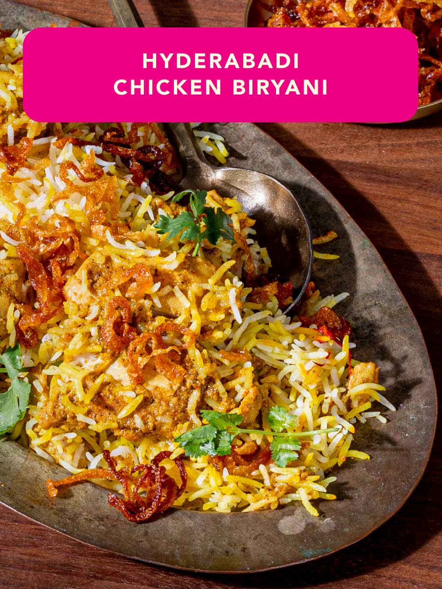 Hyderabadi Chicken Biryani