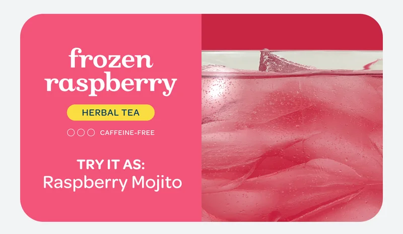 Frozen raspberry - Try it as: Raspberry Mojito
