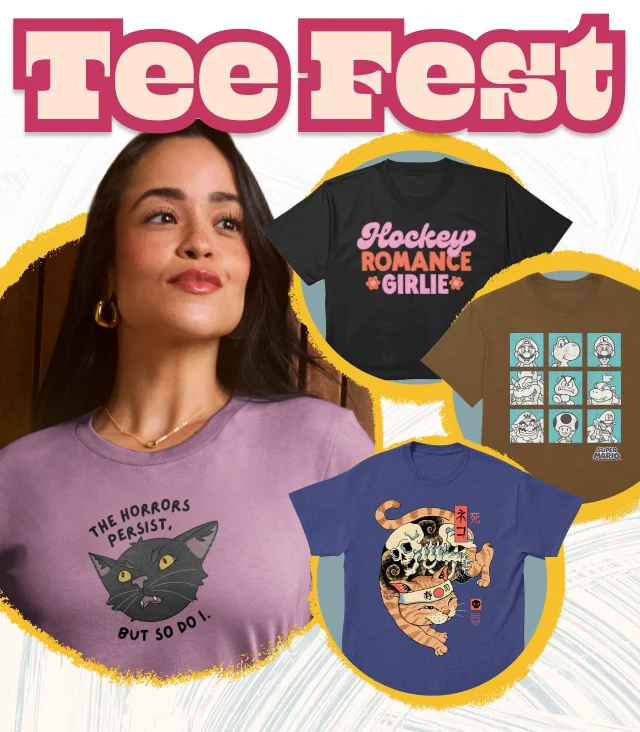 Tee Fest: 30% off Shirts. Up to 40% off everything else