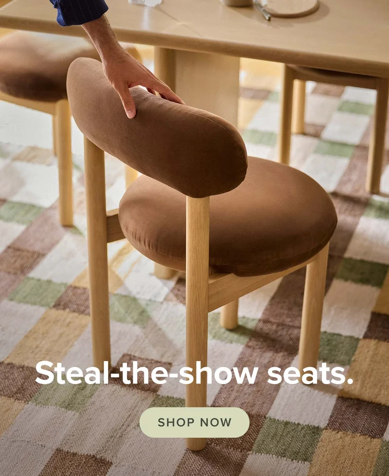 Steal the show seats: Shop Now.