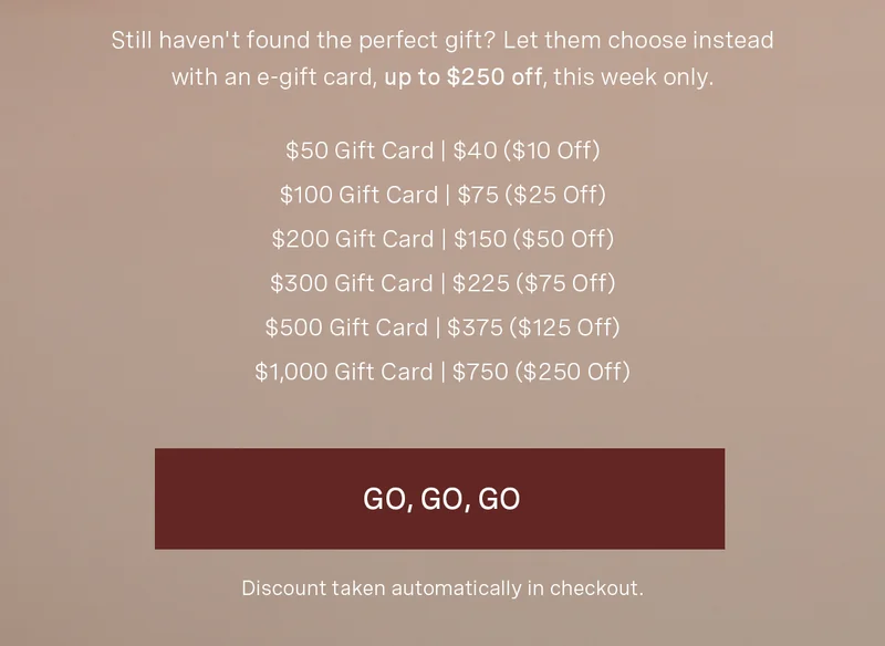 Gift Cards