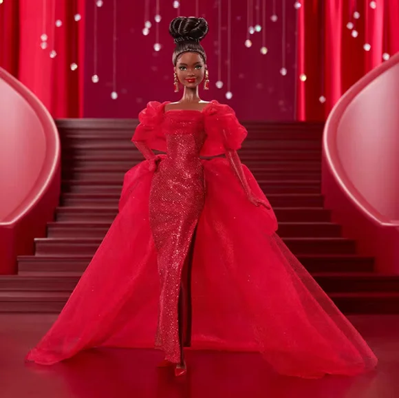 Mattel 80th Anniversary Barbie Doll – Brunette
