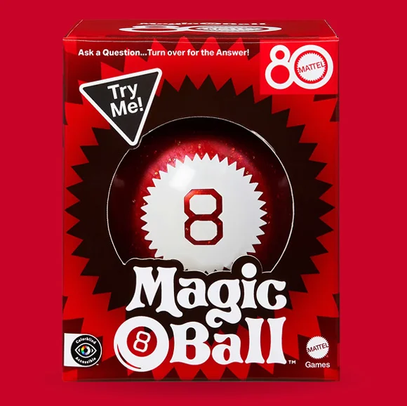 Magic 8 Ball Mattel 80th Anniversary Edition
