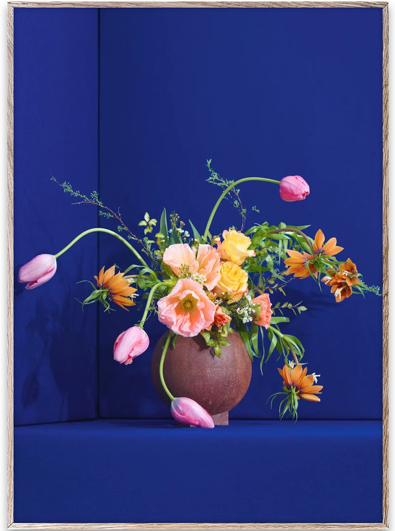 Blomst 01 - Blue