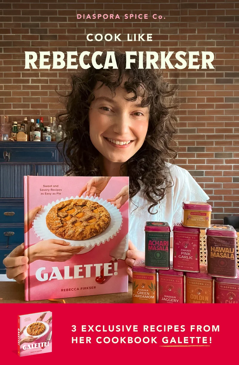 Cook like Rebecca. 3 exclusive recipes from her cookbook Galette!