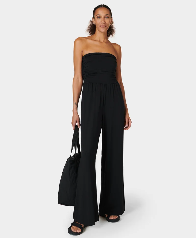 Modal Wide Leg Jumpsuit