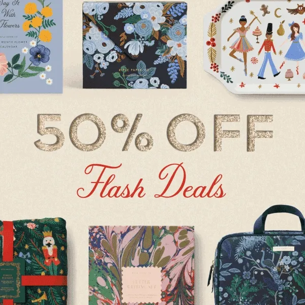 50% OFF Flash Deals