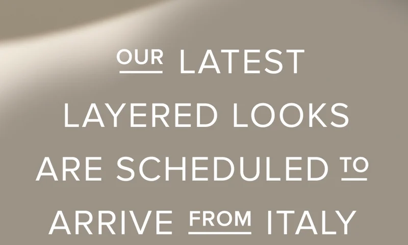 Tomorrow, we're revealing a mixed-material collection