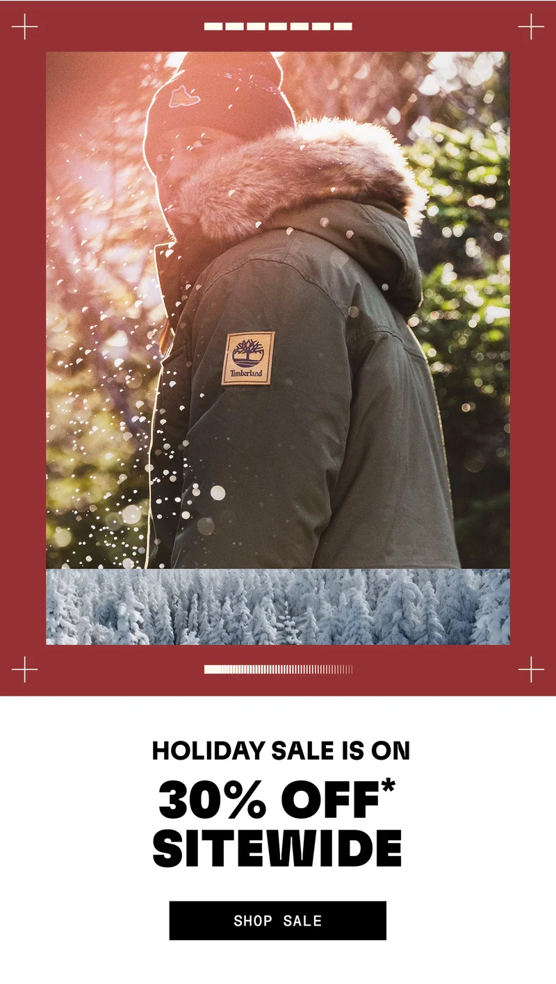 Holiday Sale Is On. 30% Off* Sitewide. Shop Sale.