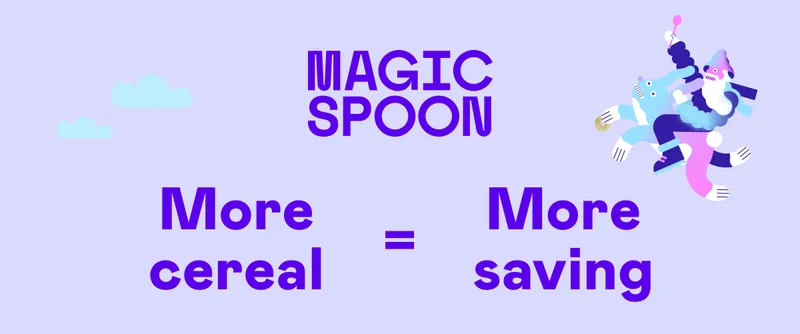 More cereal = More saving
