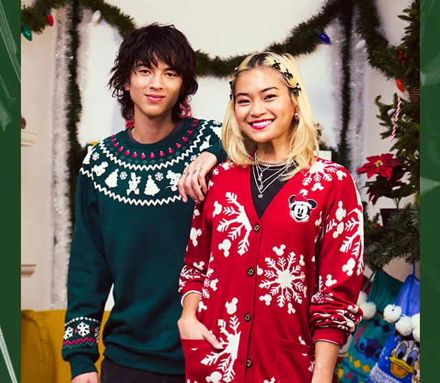 Disney Festive Cozy and Magical. Shop Now