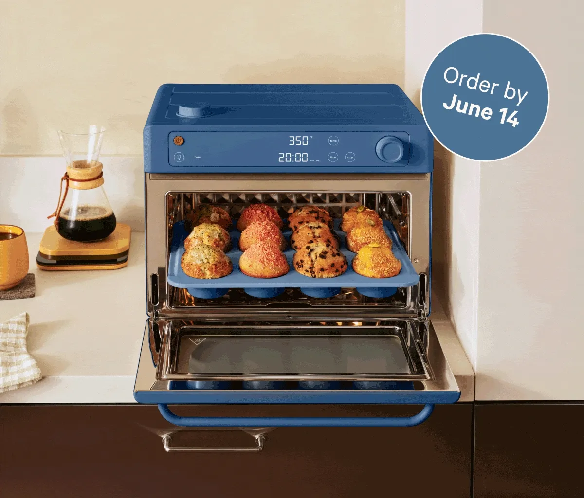 Order by  June 14