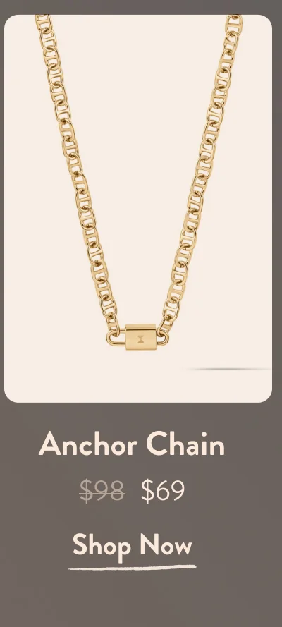 Anchor Chain Necklace