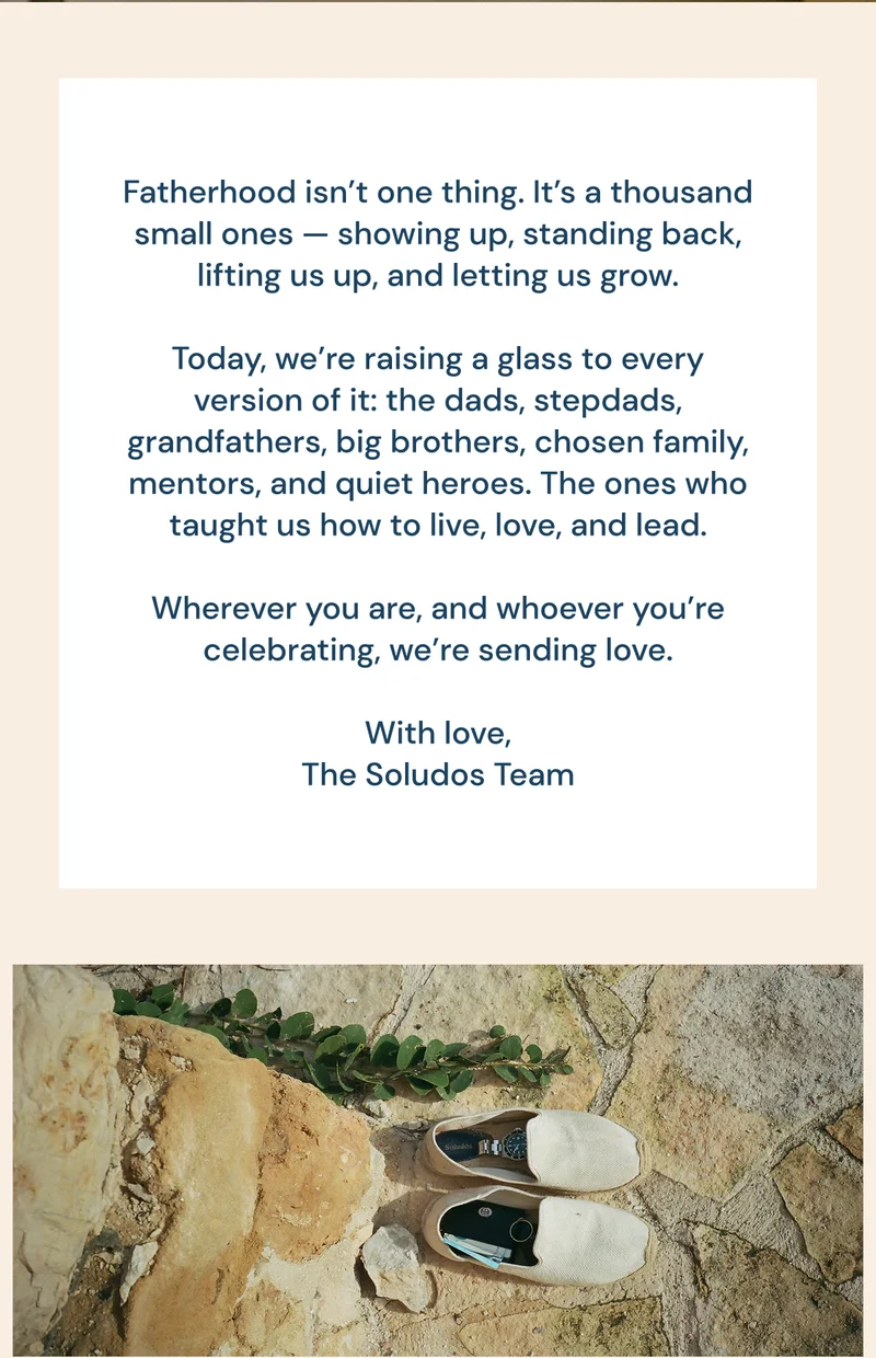 With love, The Soludos Team