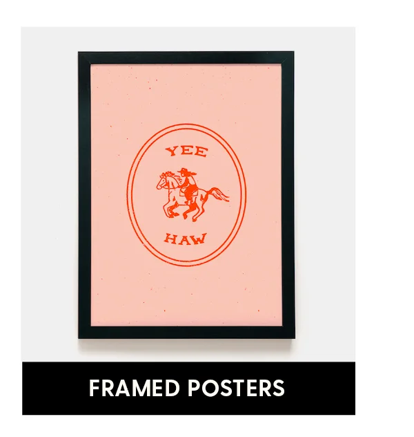 Shop Framed Posters