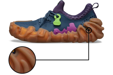 Check Out The Details Of The Salehe Sneaker in Taro