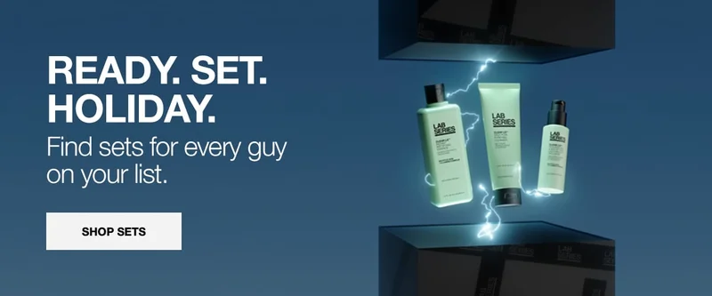READY. SET. HOLIDAY | FIND SETS FOR EVERY GUY ON YOUR LIST| SHOP SETS