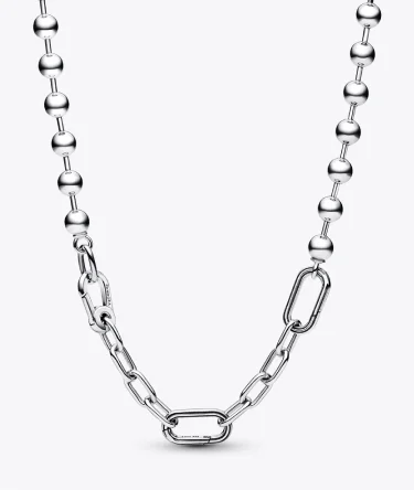 Pandora ME Metal Bead & Link Chain Necklace