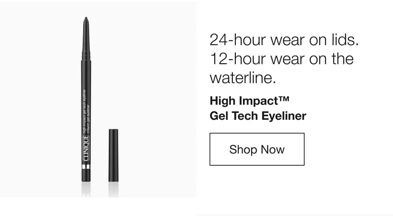 24-hour wear on lids. 12-hour wear on the waterline. | High Impact™ Gel Tech Eyeliner | Shop Now