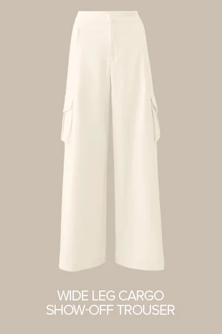 Wide Leg Cargo Show-Off Trouser