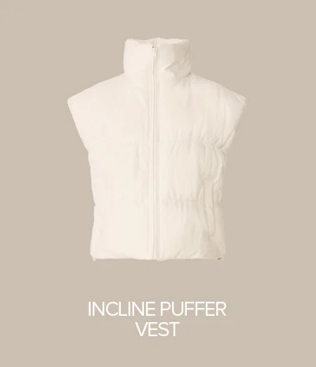 Incline Puffer Vest