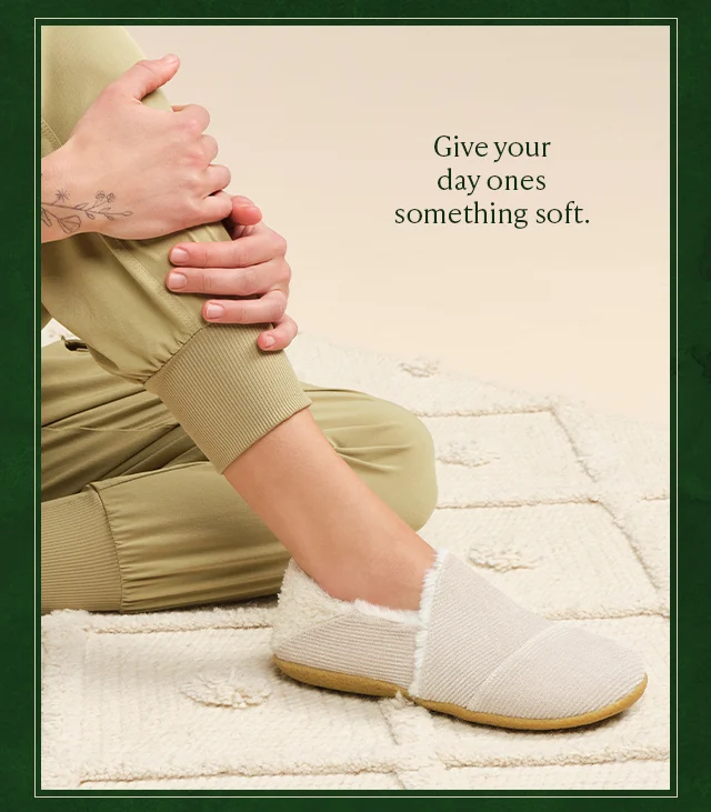 Give your day ones something soft.