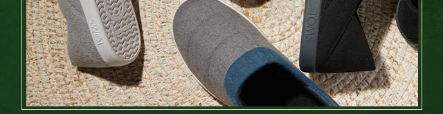 Ezra Forged Iron Faux Fleece Convertible Slipper
