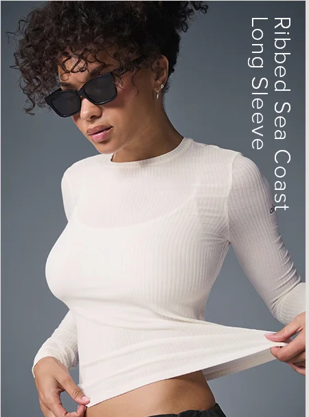 Ribbed Sea Coast Long Sleeve