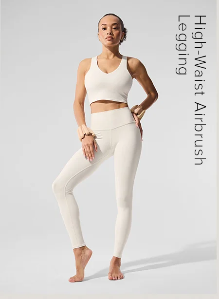 High-Waist Airbrush Legging