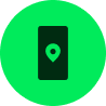 Image Description: Graphic icon of a phone.