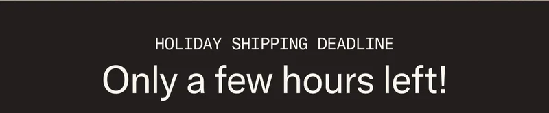 Only a few hours left!