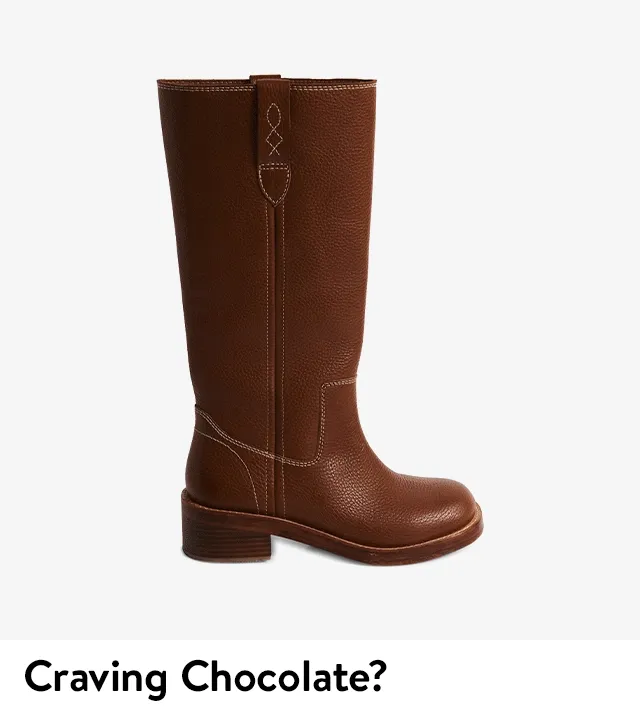 A loafer, heel, bootie and boot in shades of brown.