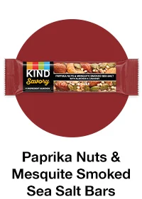 Paprika Nuts & Mesquite Smoked Sea Salt Bars