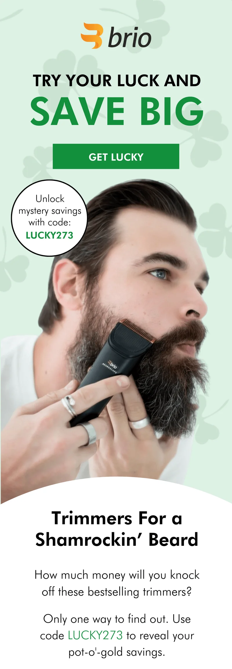 TRY YOUR LUCK ONE LAST TIME TO SAVE BIG
