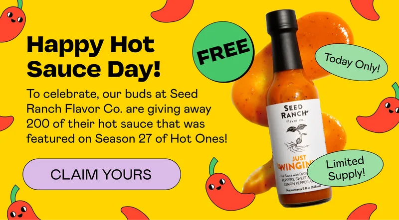 Happy Hot Sauce Day! | CLAIM YOURS