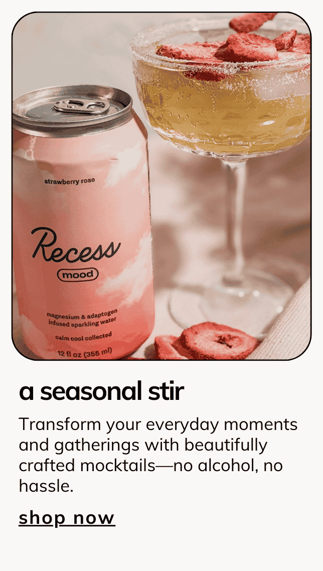 The Seasonal Stir - Mocktail Subscription Box
