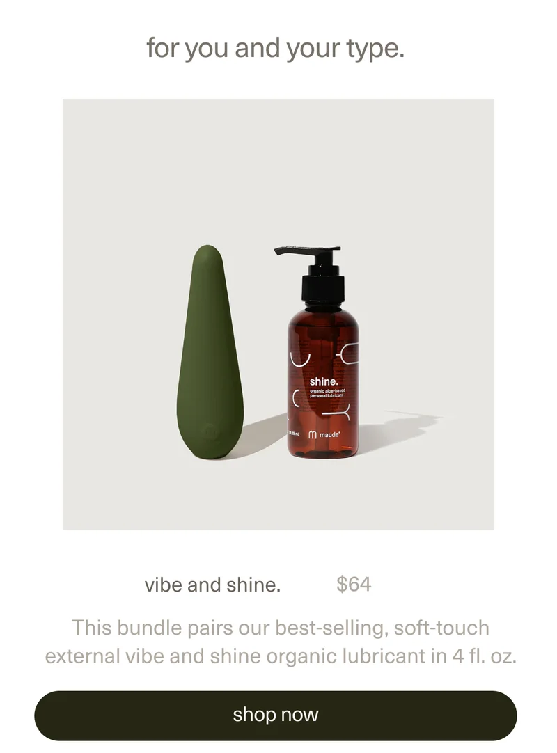 vibe & shine | shop now