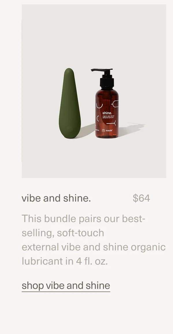 vibe & shine | shop now