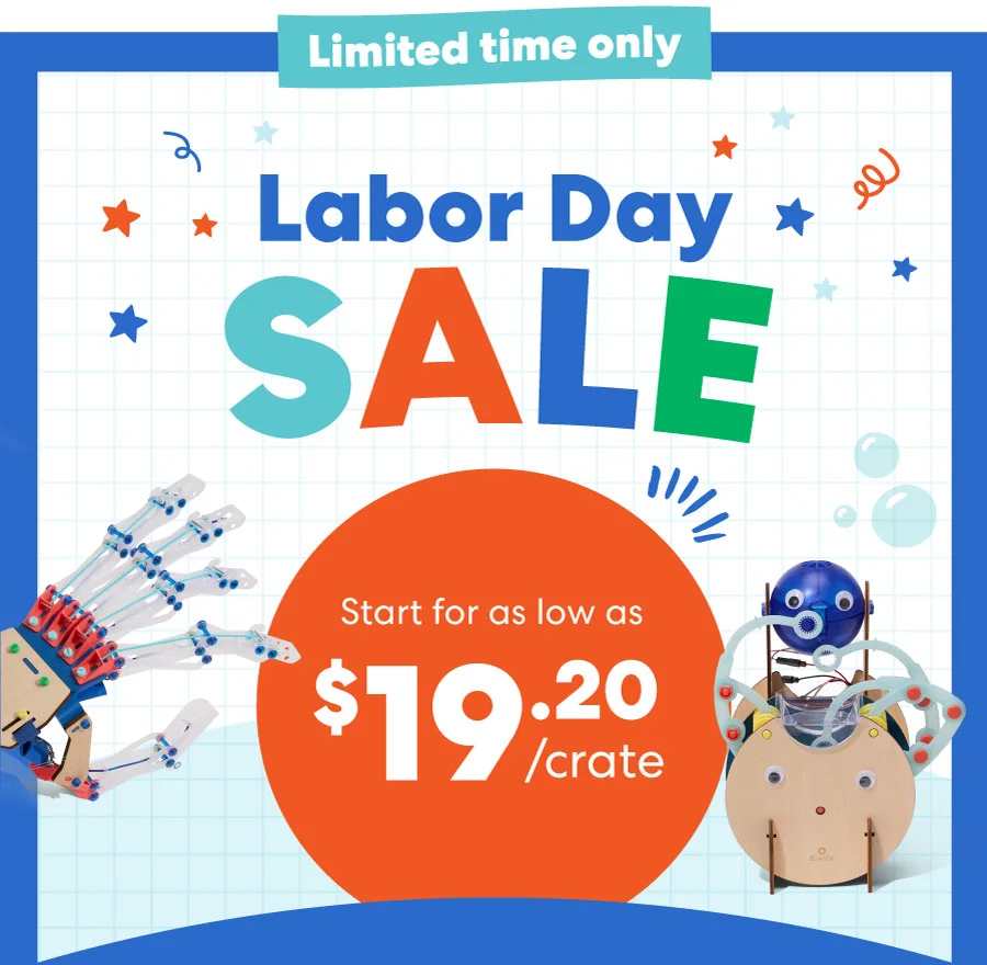 Use code LABORDAY ->