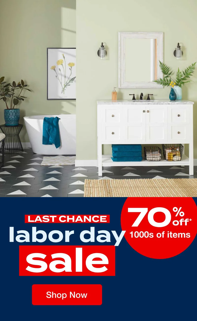70% off 1000s of item*