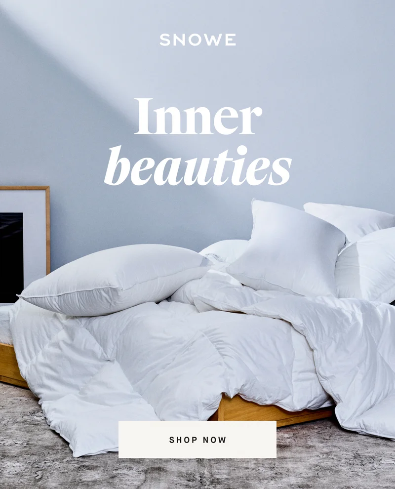 Inner beauties: SHOP PILLOWS AND COMFORTERS