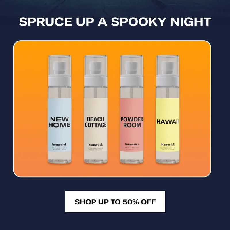 SPRUCE UP A SPOOKY NIGHT | SHOP UP TO 50% OFF