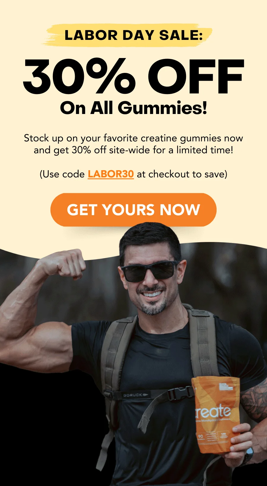 Shop the Create Labor Day Sale Now -&nbsp;save 30% off your order