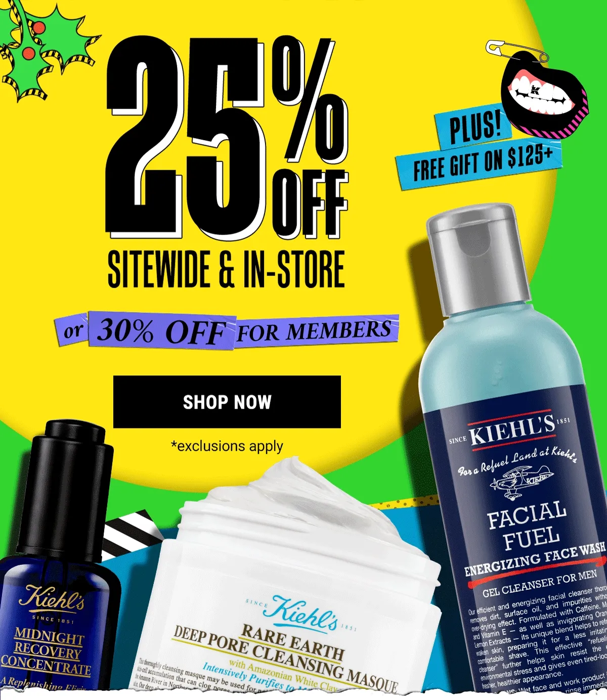 25% Off Sitewide & In-Store