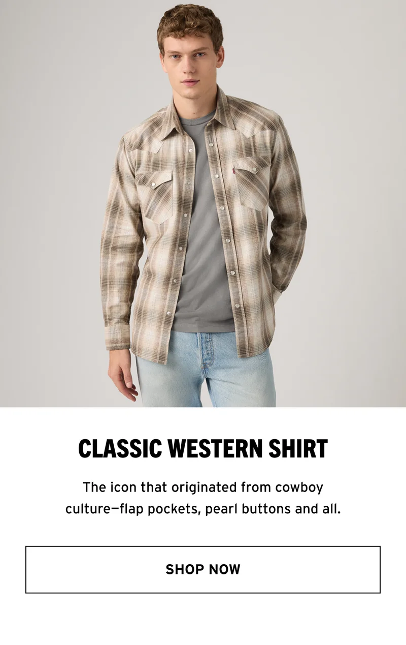 SHOP MENS CLASSIC WESTERN SHIRT