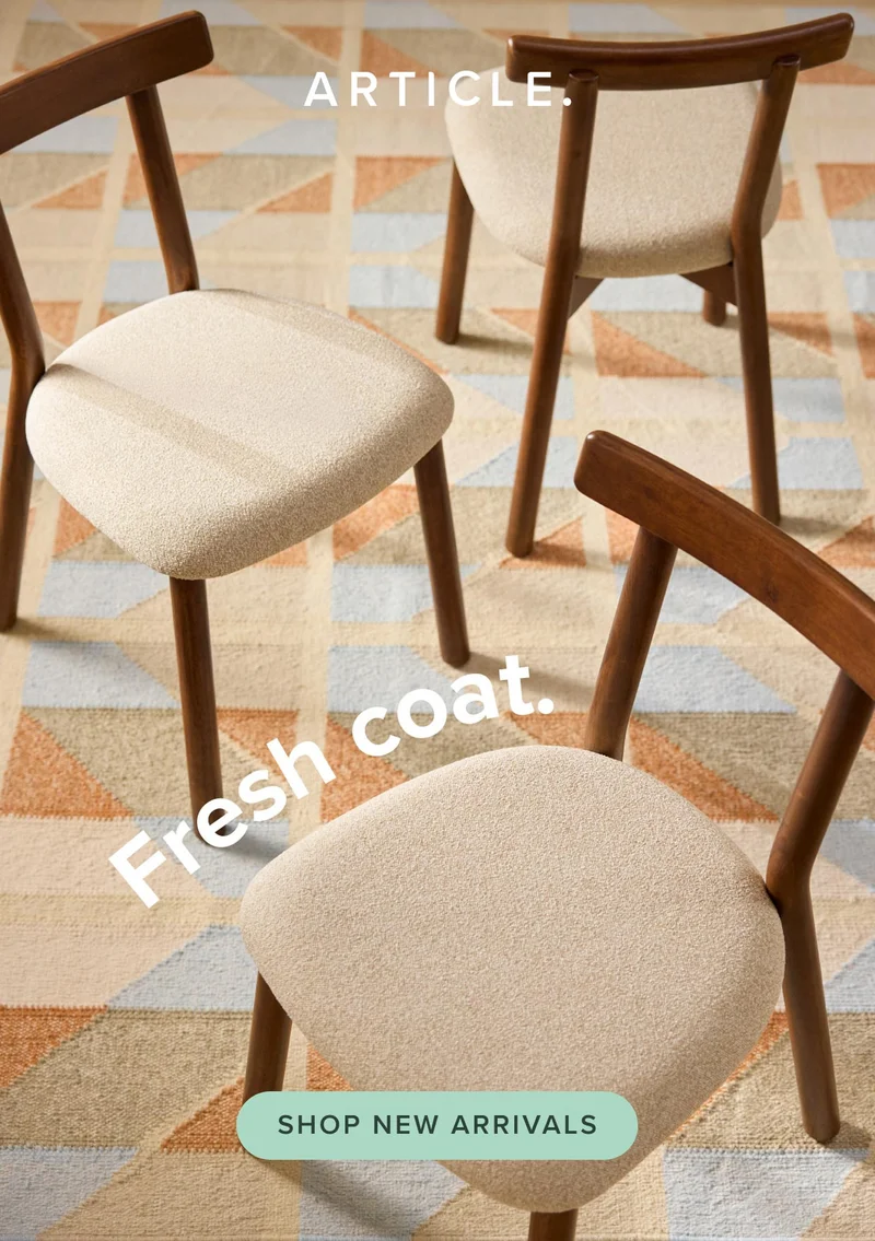 Fresh coat: shop new arrivals.