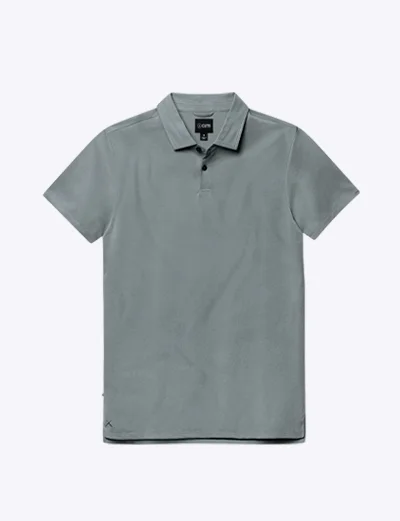 Sage COZ Polo Split-Hem